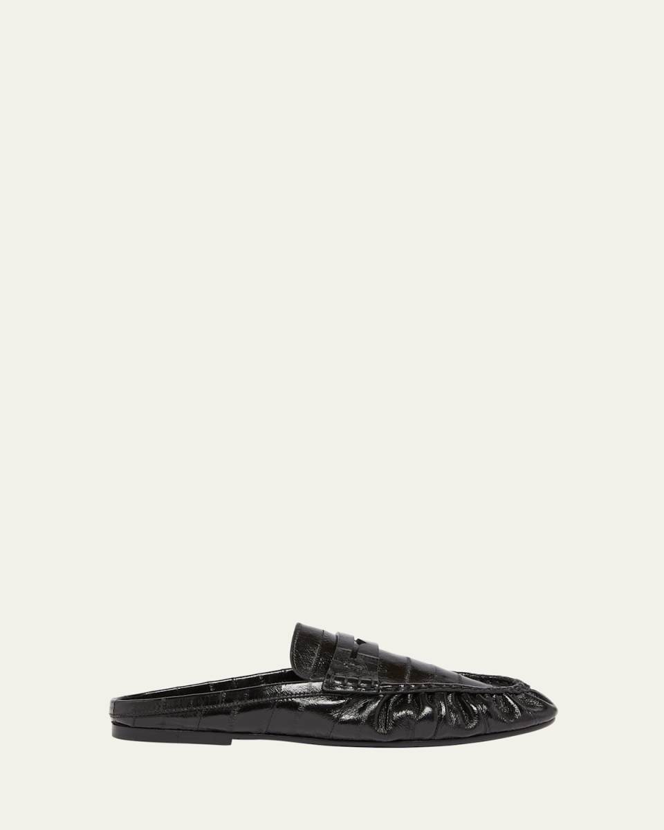 Le Loafer Embossed Mules